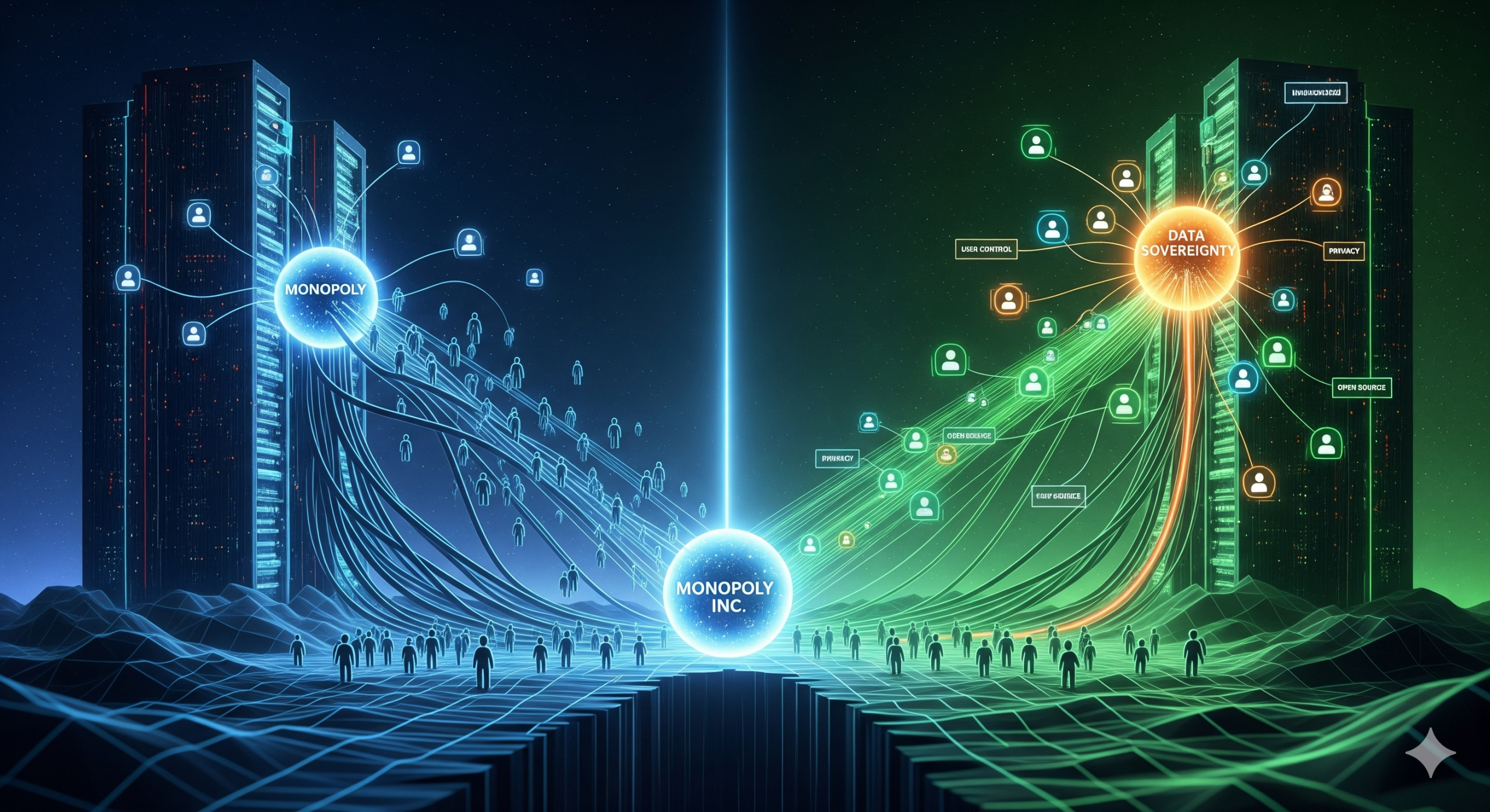 Data Monopolies vs. Data Sovereignty