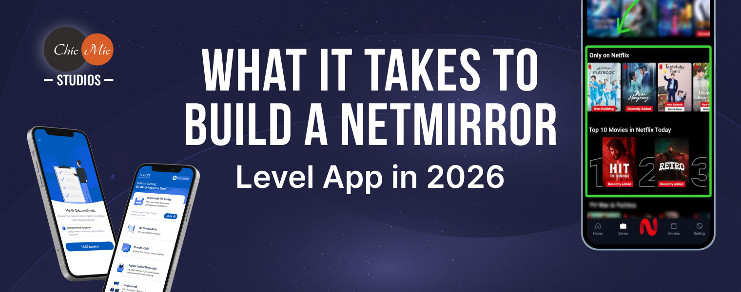 What It Takes To Build A NetMirror Level App In 2026 ChicMic Studios