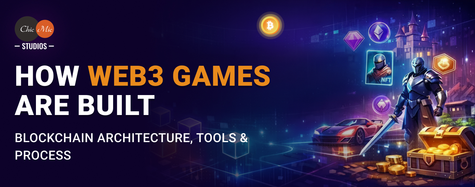 How Web3 Games Are Built: Blockchain Architecture, Tools & Process