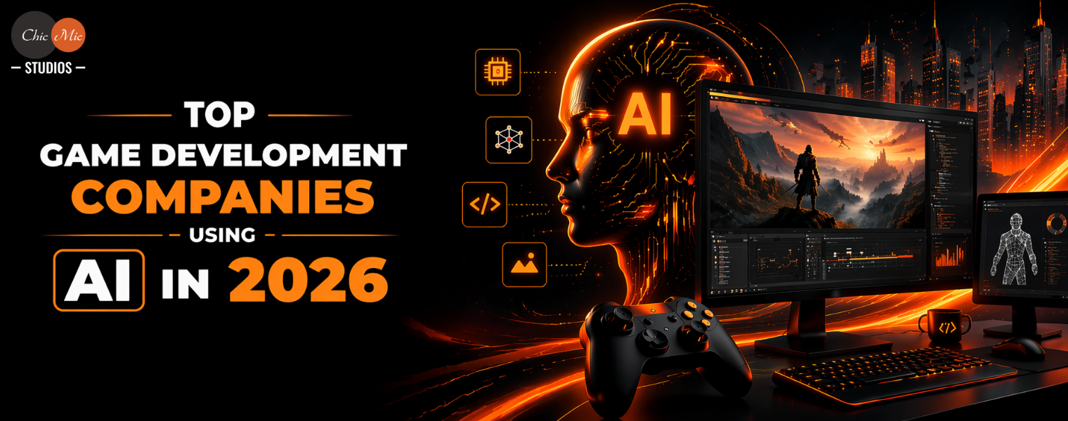 Top 10 Game Development Companies Using AI in 2026