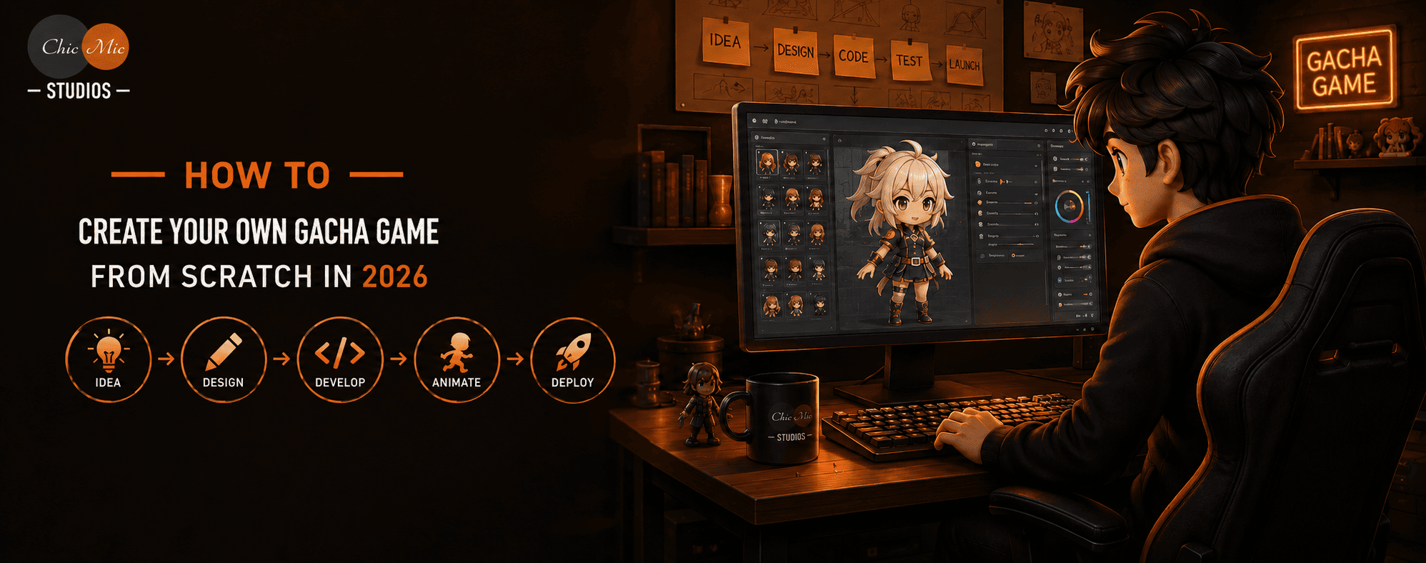 ChicMic Studios: How to Create Your Own Gacha Game from Scratch in 2026
