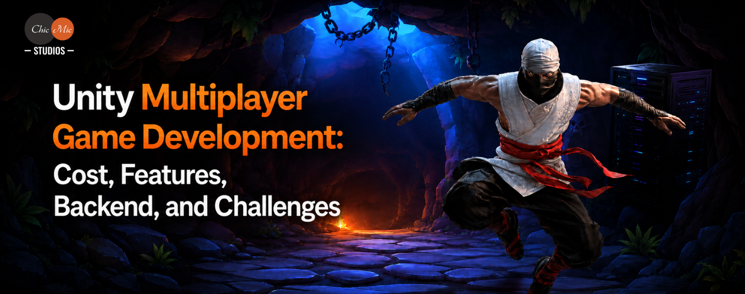unity multiplayer game development cost, features, bckend and challenges