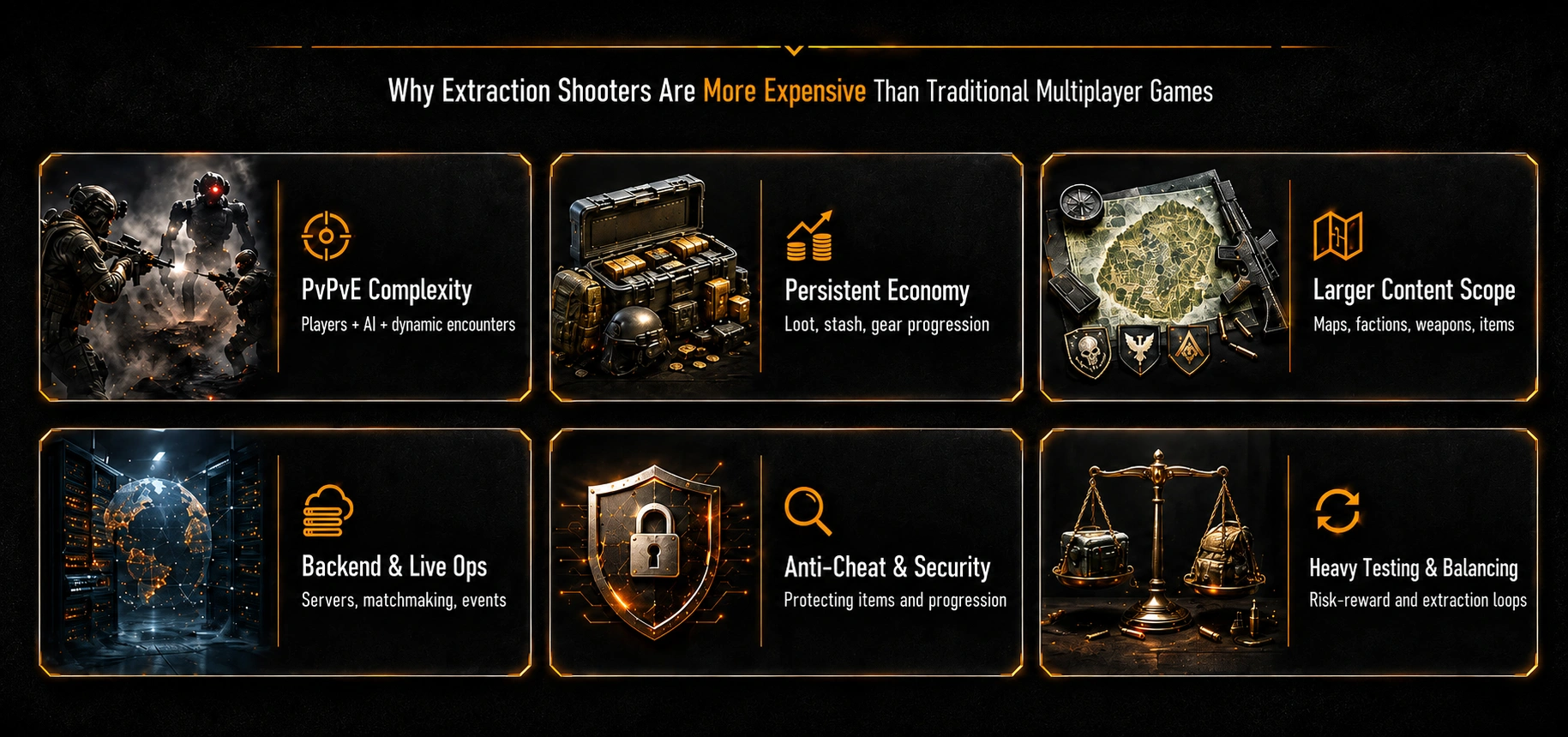 Why Extraction Shooters Are More Expensive Than Traditional Multiplayer Games.