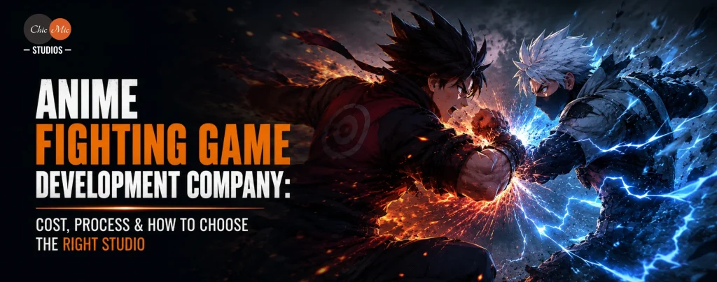 Anime Fighting Game Development Company Cost, Process & How to Choose the Right Studio