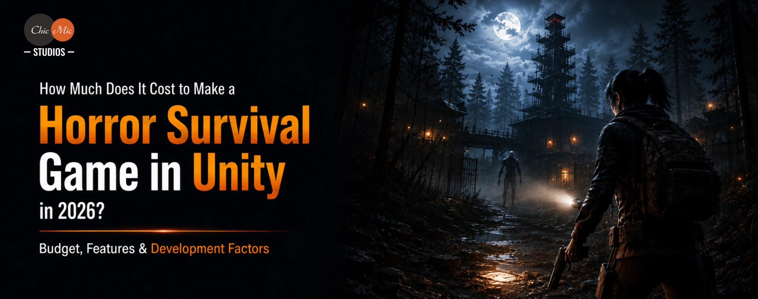 How Much Does It Cost to Make a Horror Survival Game in Unity in 2026