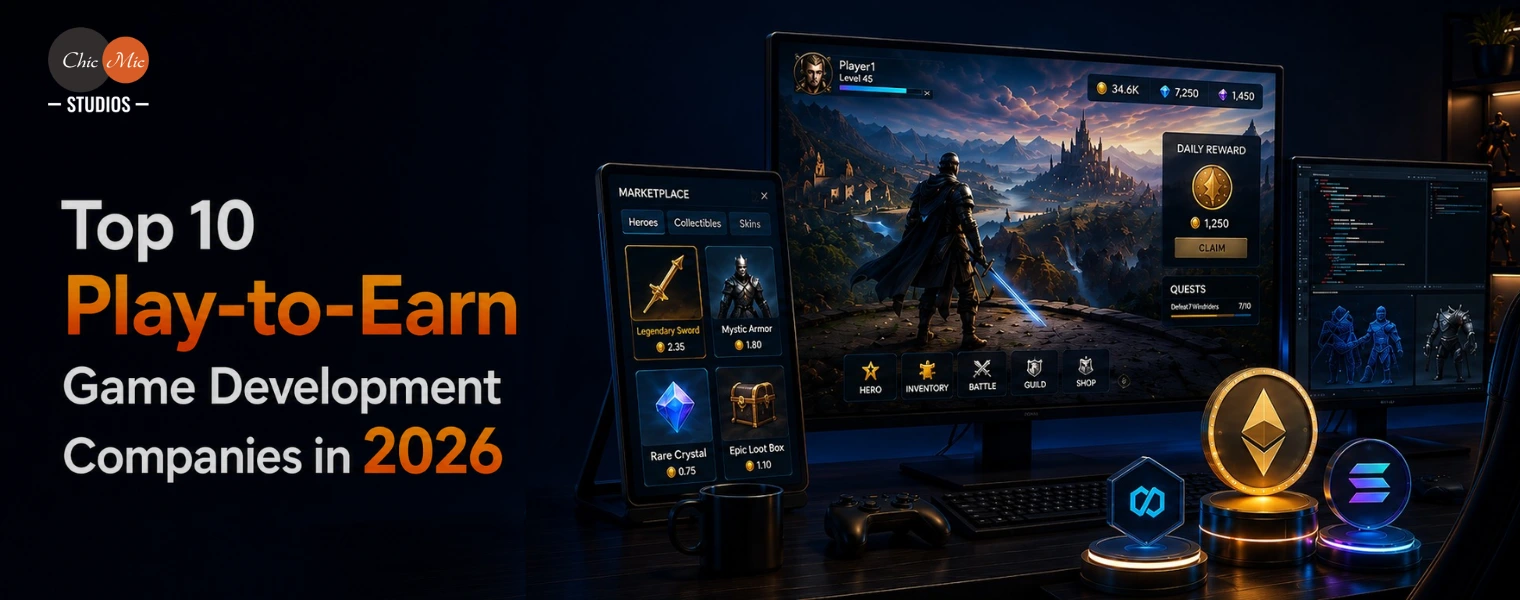 Top 10 Play-to-Earn Game Development Companies in 2026
