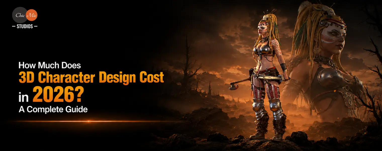 How Much Does 3D Character Design Cost in 2026 A Complete Guide