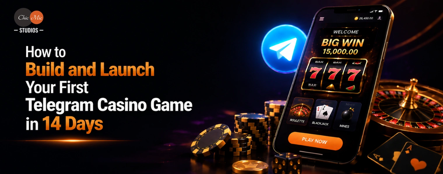 how to build and launch your first telegram casino game in 14 days