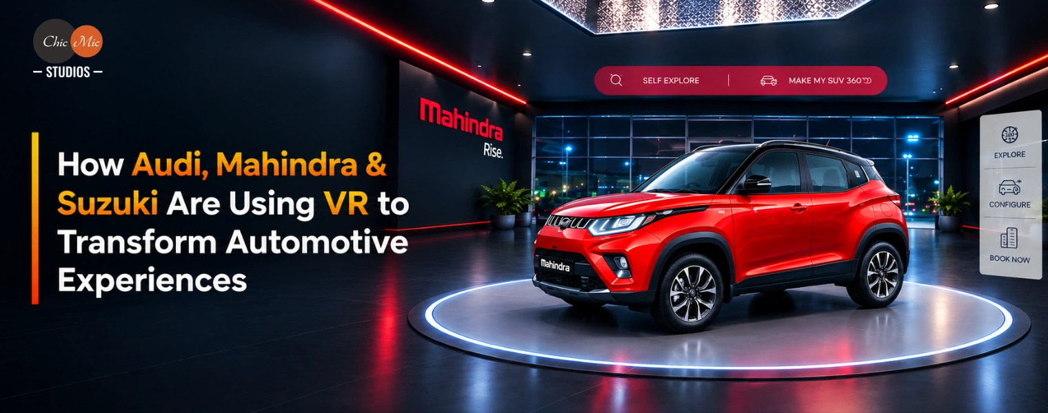 How Audi, Mahindra & Suzuki Are Using VR to Transform Automotive Experiences
