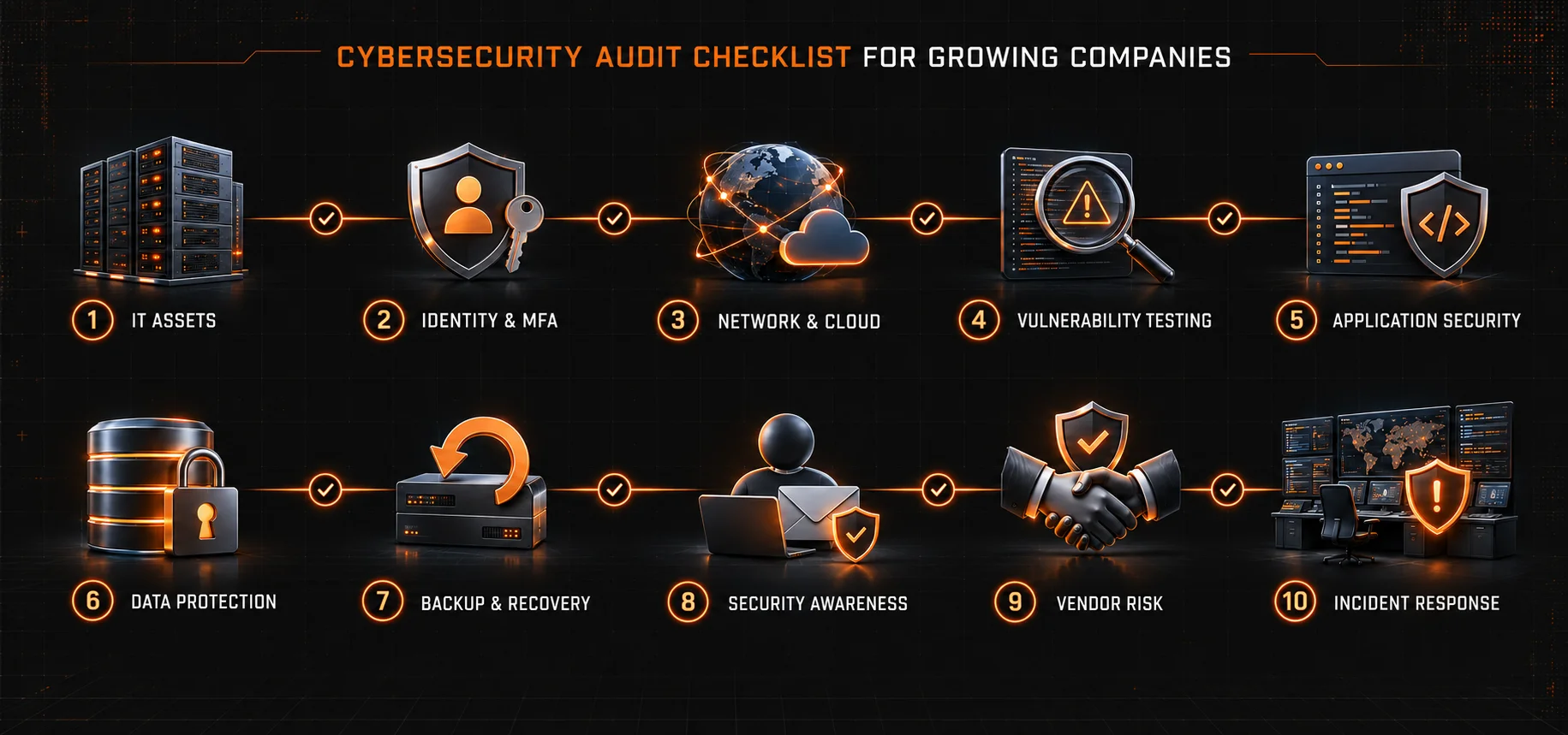 Cybersecurity Audit Checklist for Growing Companies