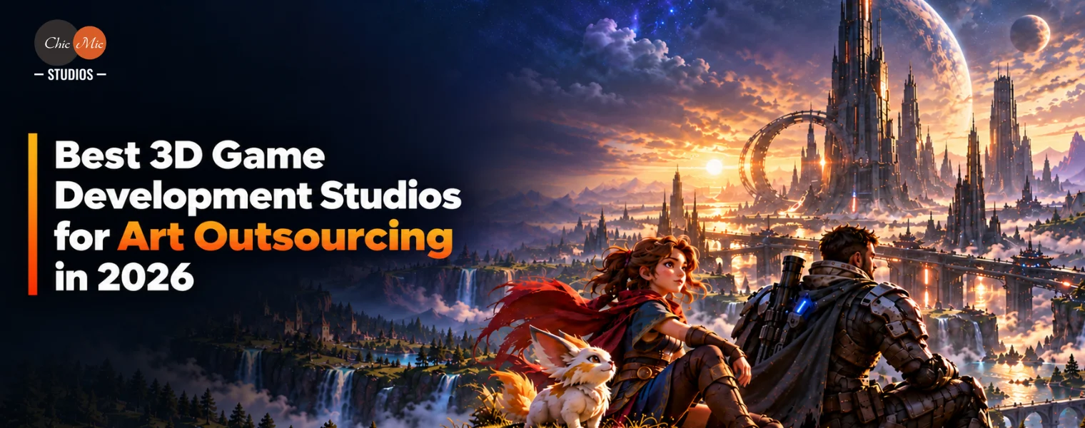 Best 3D Game Development Studios for Art Outsourcing in 2026