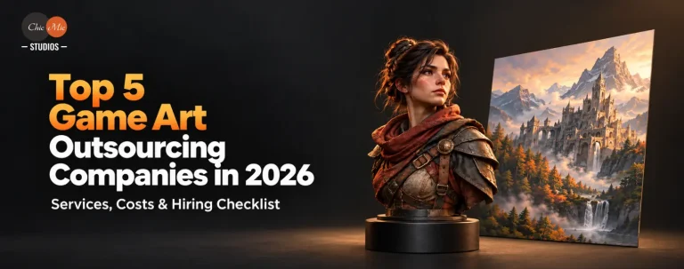 Top 5 Game Art Outsourcing Companies in 2026: Services, Costs & Hiring Checklist